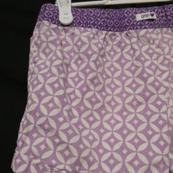 GAP KIDS, xl (12), purple / lavender pattern shorts - Picture 7 of 10